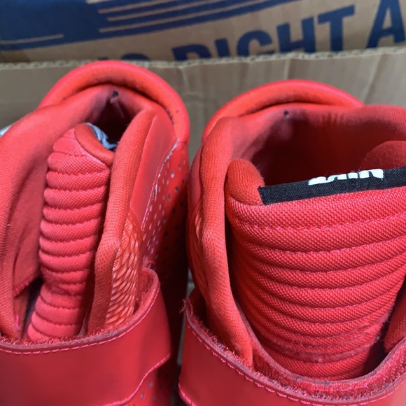 Nike Men's Flystepper 2K3 High Tops Shoes Size 15 Sneakers Red - Picture 8 of 12